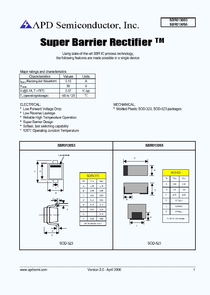 SBR0130S3_1117546.PDF Datasheet