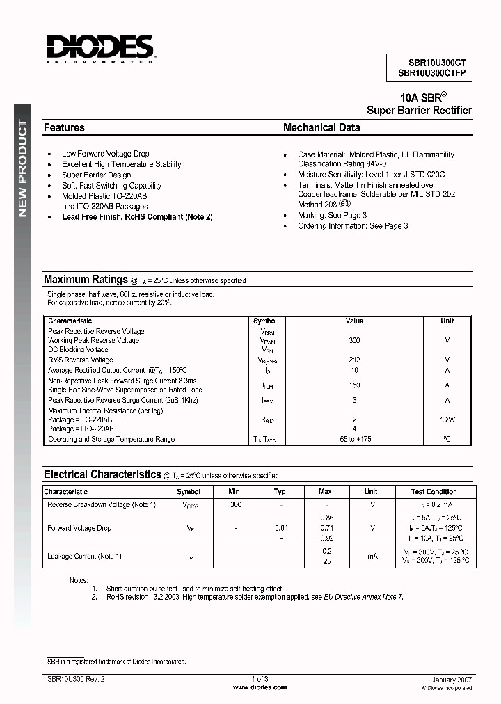 SBR10U300CT_1117526.PDF Datasheet