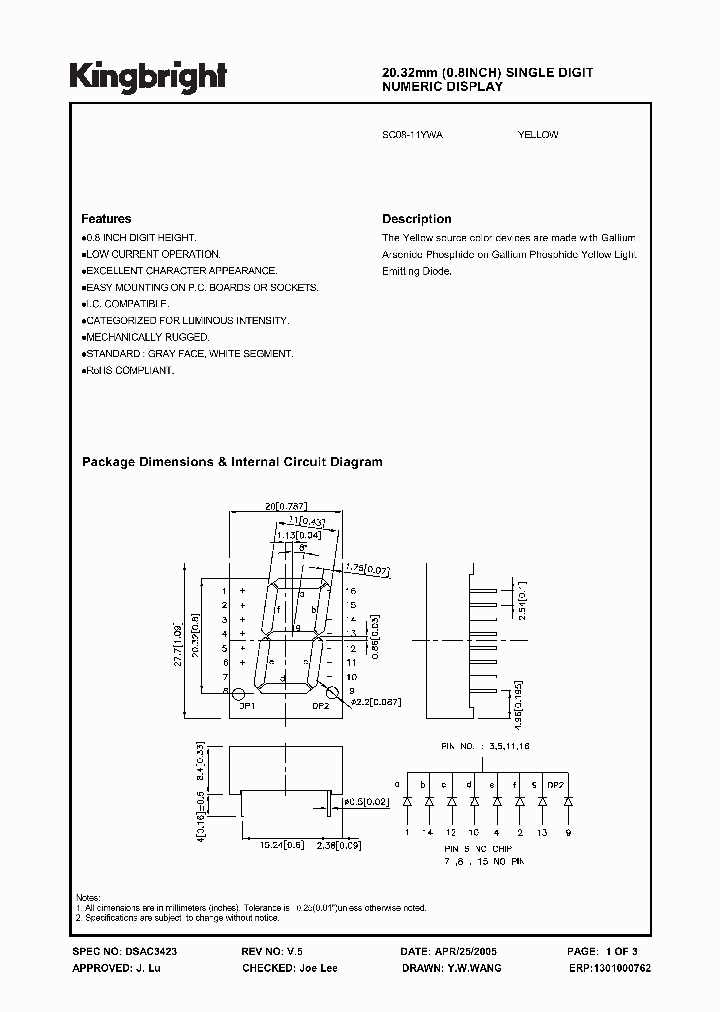 SC08-11YWA_1305511.PDF Datasheet