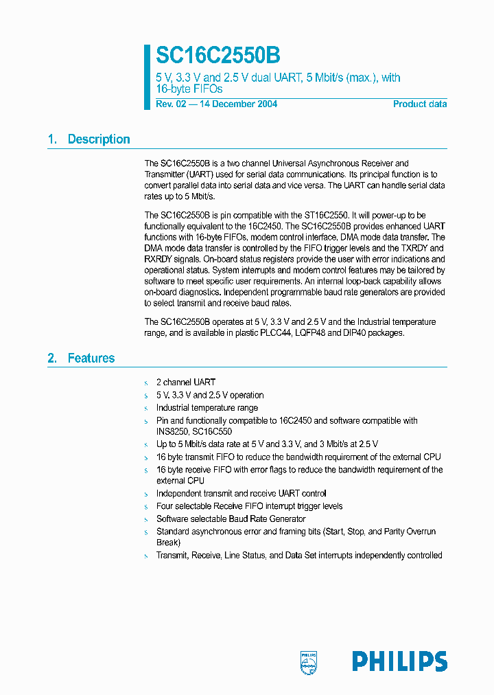 SC16C2550B_1028273.PDF Datasheet