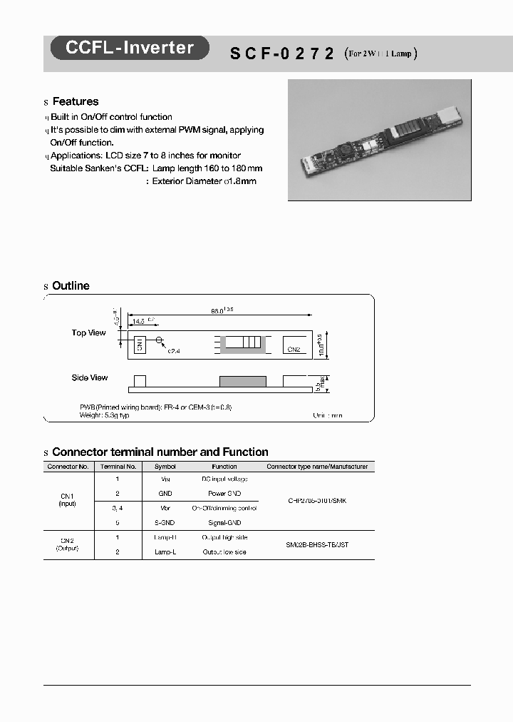 SCF-0272_1305894.PDF Datasheet