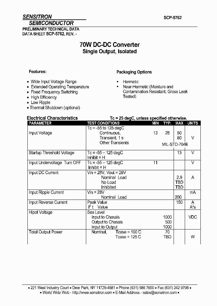 SCP-5762_1091350.PDF Datasheet