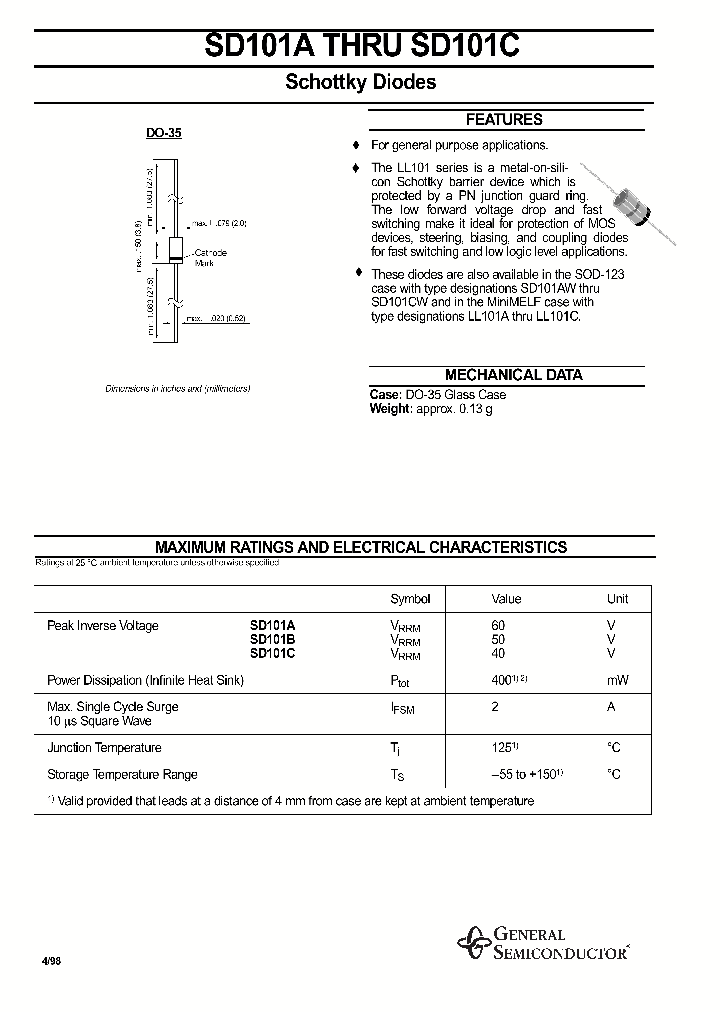 SD101A_1082717.PDF Datasheet