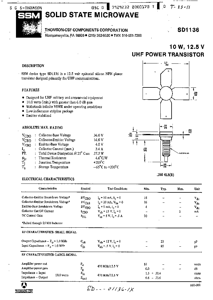 SD1136_1306089.PDF Datasheet