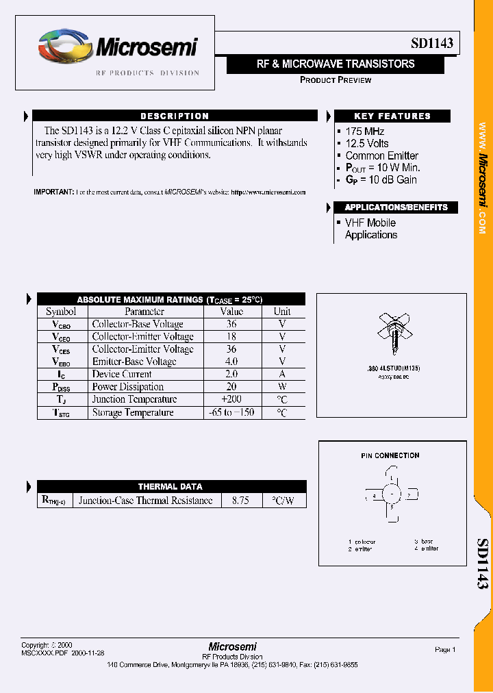 SD1143_1306090.PDF Datasheet