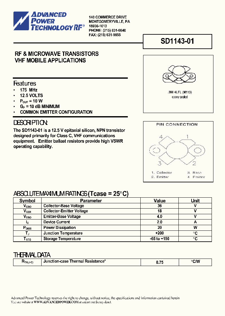SD1143-01_1067283.PDF Datasheet