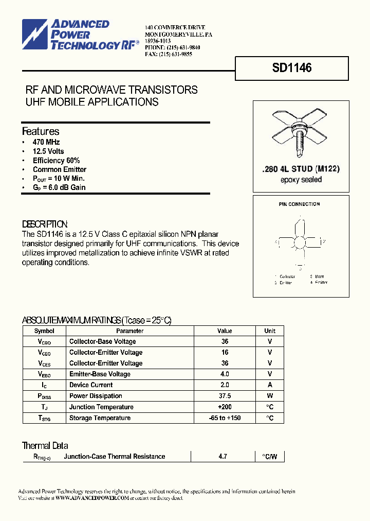 SD1146_1306094.PDF Datasheet