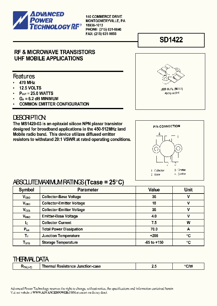 SD1422_1306137.PDF Datasheet