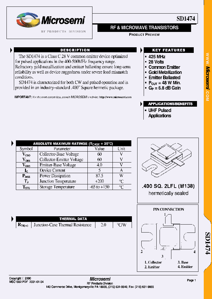 SD1474_1306156.PDF Datasheet