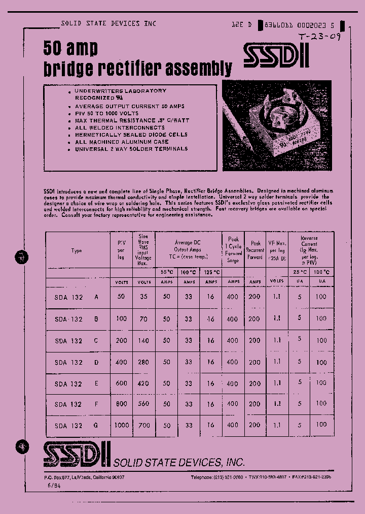 SDA132G_1306375.PDF Datasheet