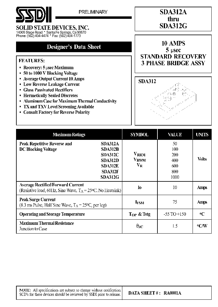 SDA312G_1306420.PDF Datasheet