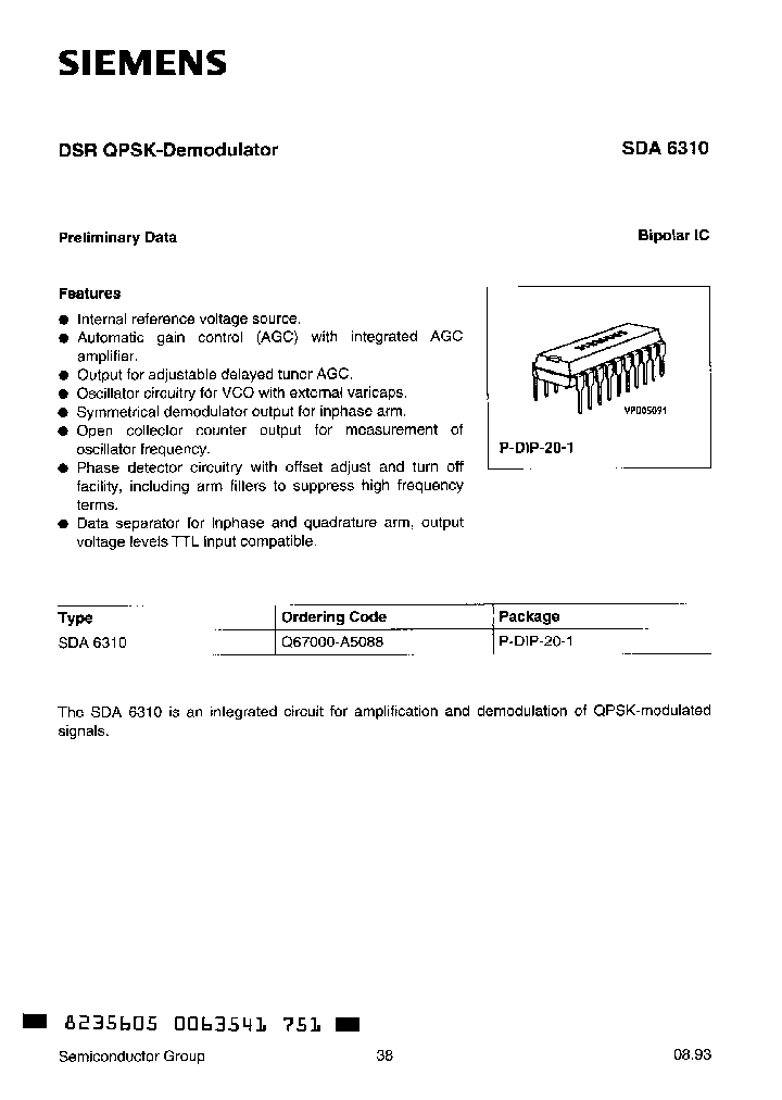 SDA6310_1306458.PDF Datasheet