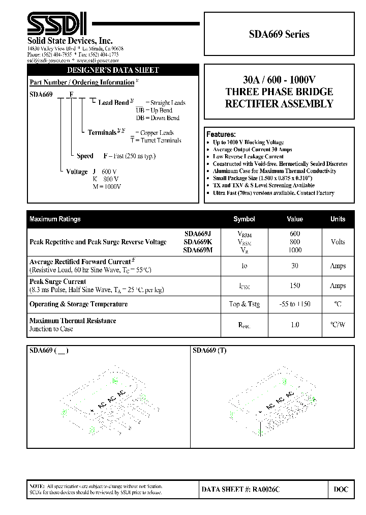 SDA669M_1306460.PDF Datasheet