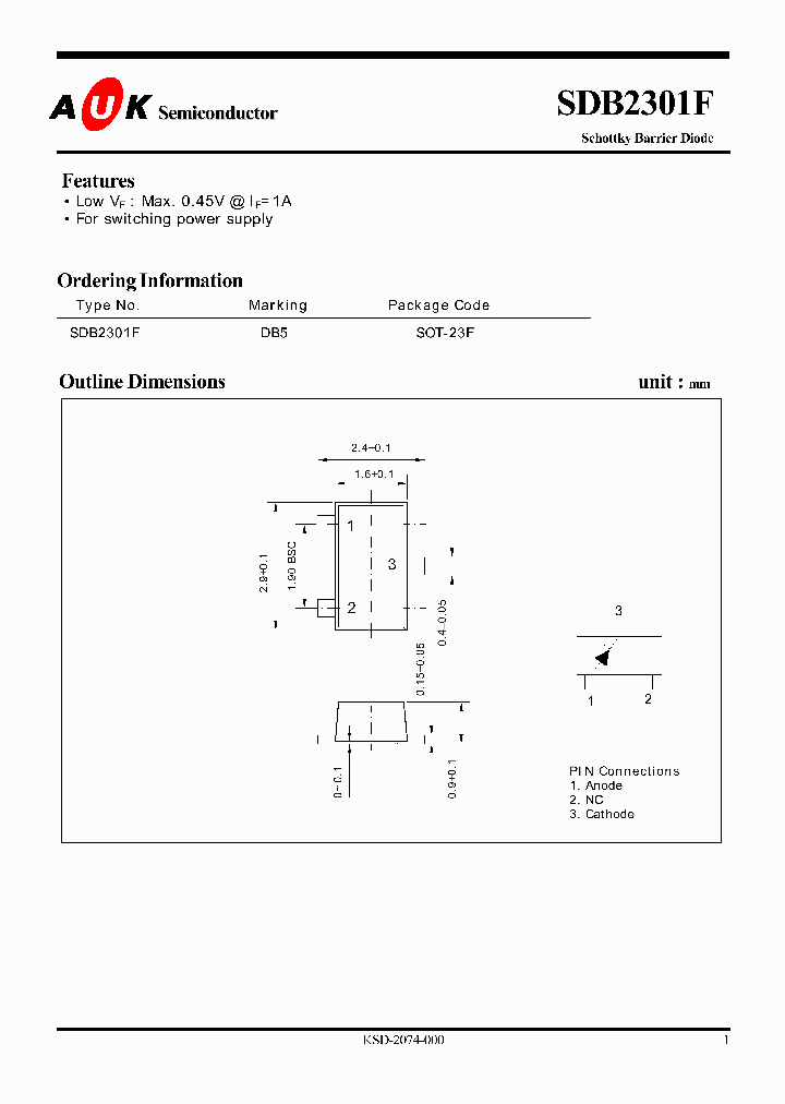 SDB2301F_1306489.PDF Datasheet