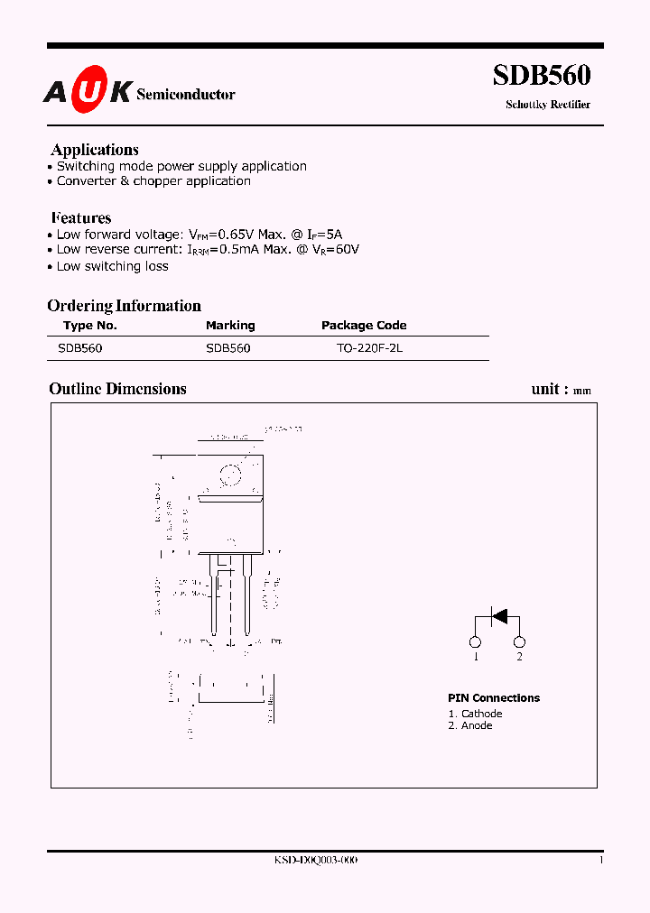 SDB560_1129737.PDF Datasheet