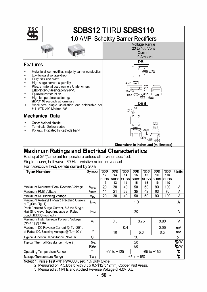 SDBS19_1306510.PDF Datasheet