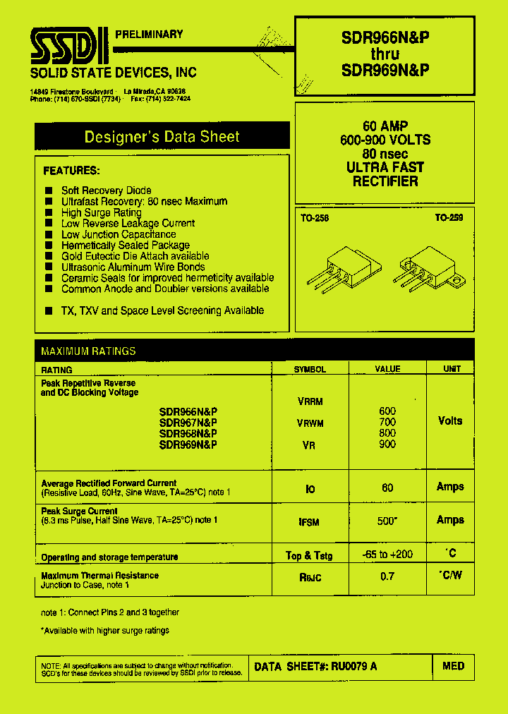 SDR969P_1306732.PDF Datasheet