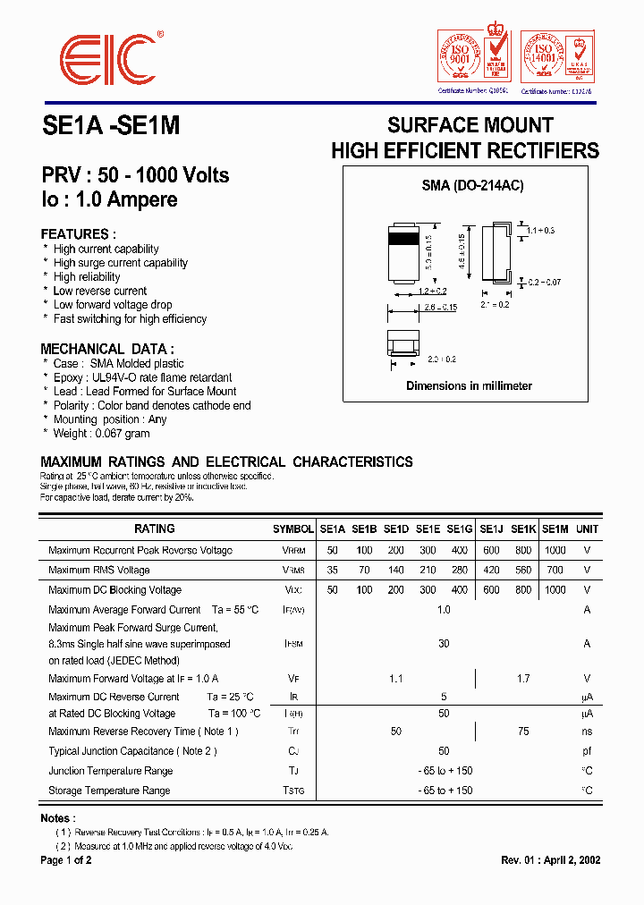 SE1M_1306815.PDF Datasheet