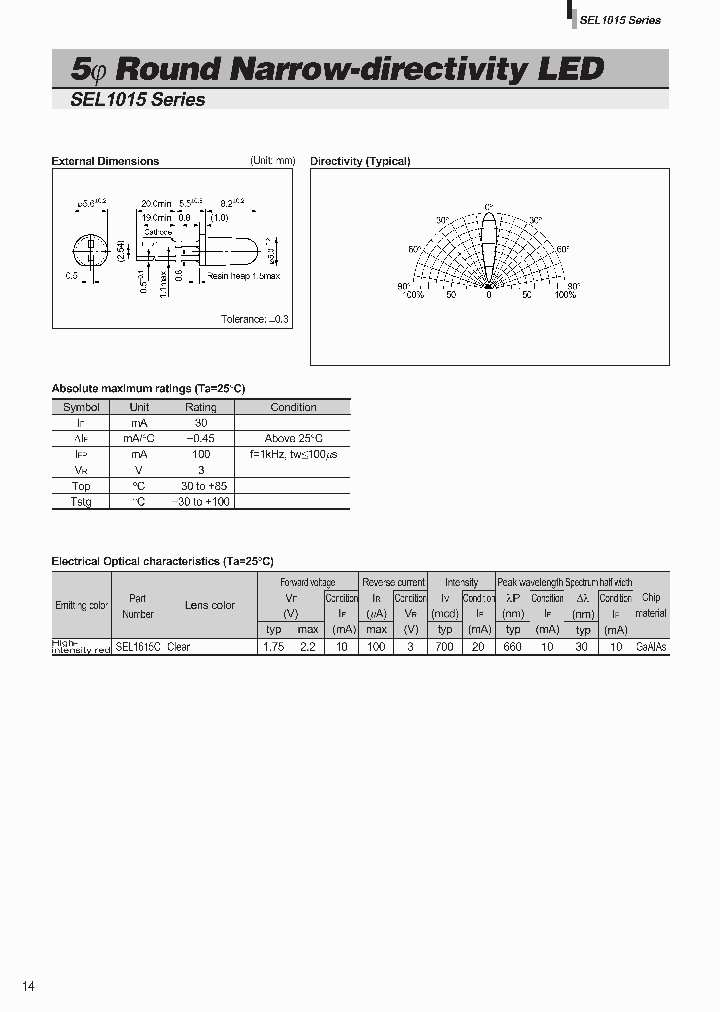 SEL1015_1111071.PDF Datasheet