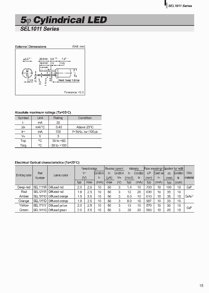 SEL1011_1111070.PDF Datasheet