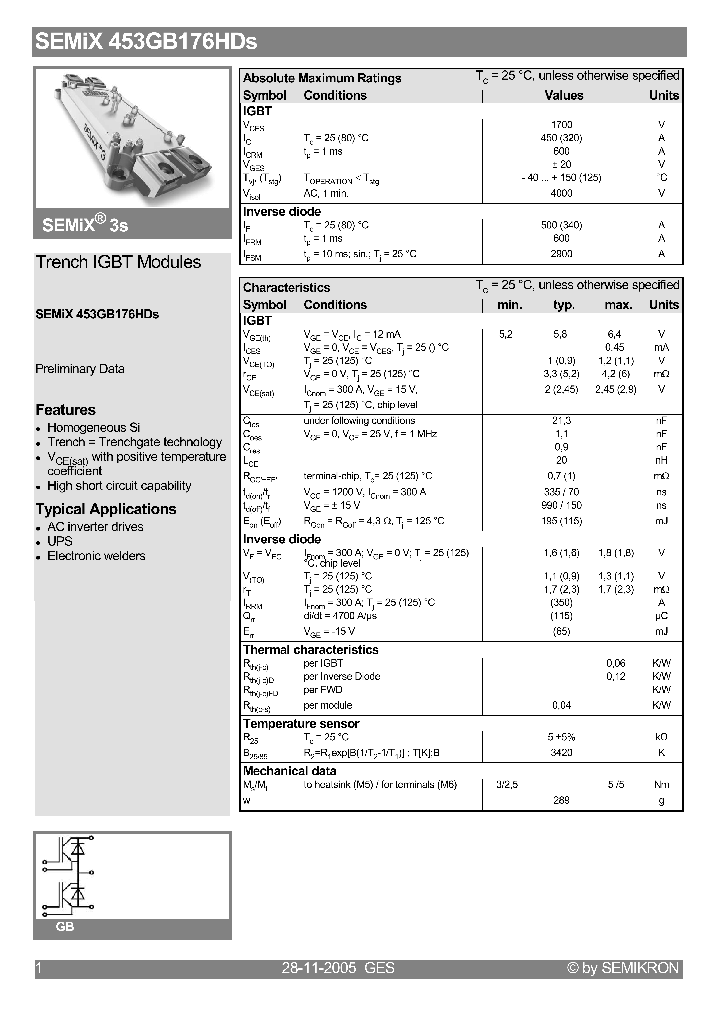 SEMIX453GB176HDS_1306989.PDF Datasheet