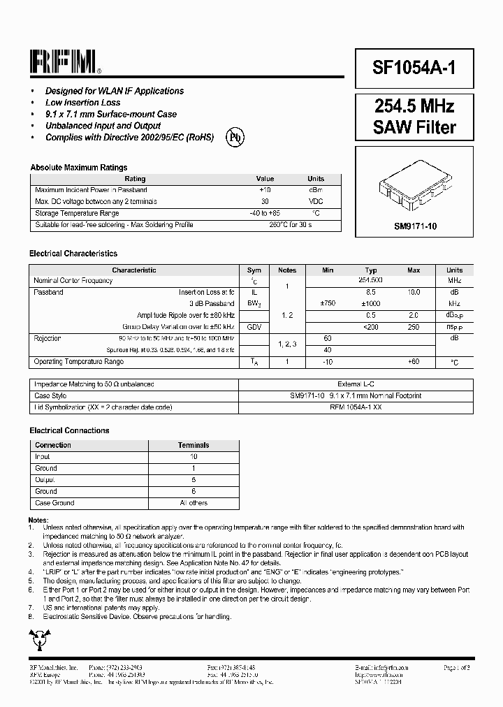 SF1054A-1_1307156.PDF Datasheet