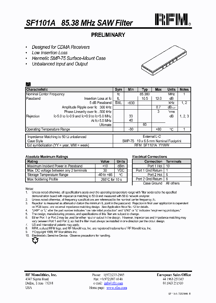 SF1101A_1307195.PDF Datasheet