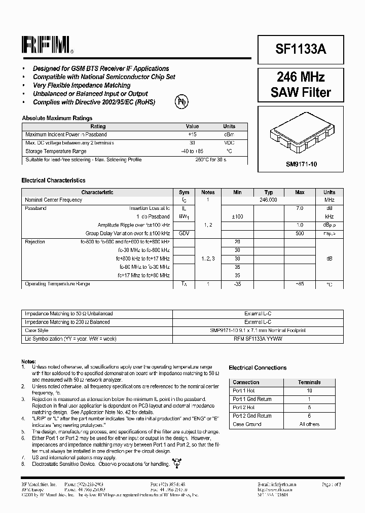 SF1133A_1307202.PDF Datasheet
