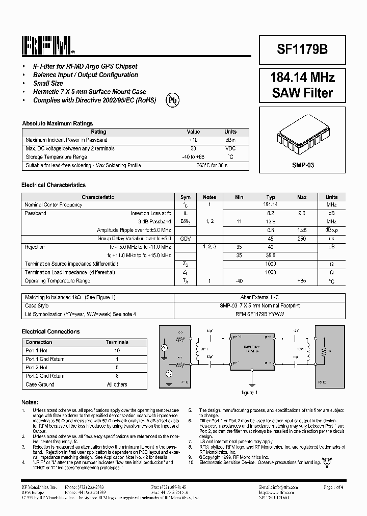 SF1179B_1307207.PDF Datasheet