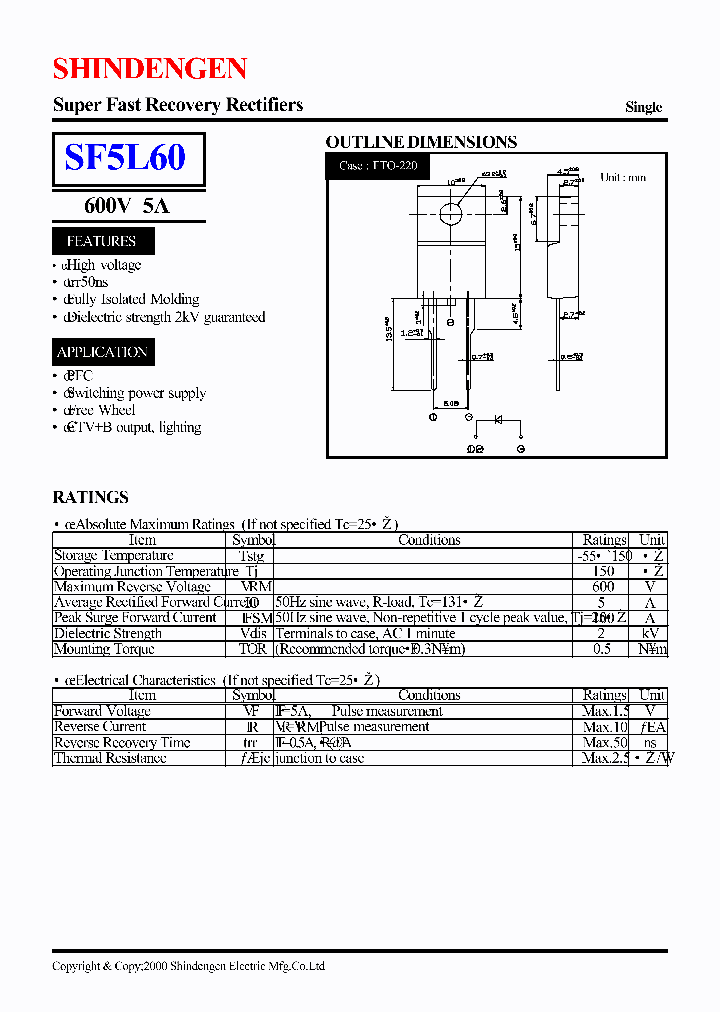 SF5L60_1307352.PDF Datasheet