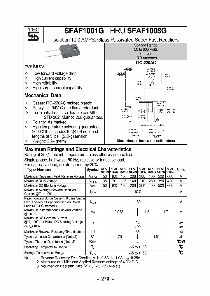 SFAF1008G_1307395.PDF Datasheet