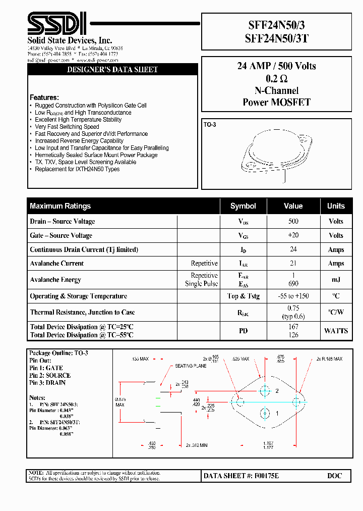 SFF24N503T_1307467.PDF Datasheet