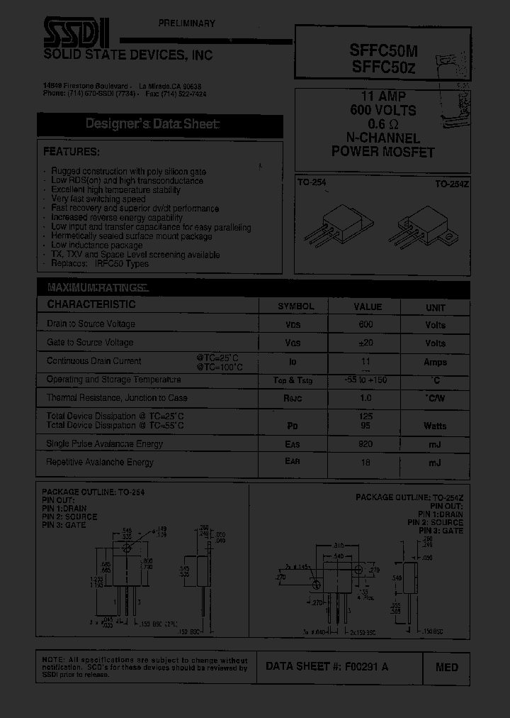 SFFC50M_1307550.PDF Datasheet