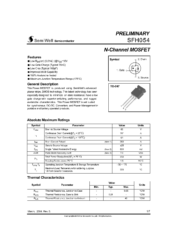 SFH054_1307555.PDF Datasheet