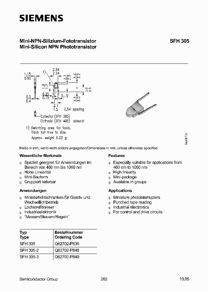 SFH305-2_867373.PDF Datasheet