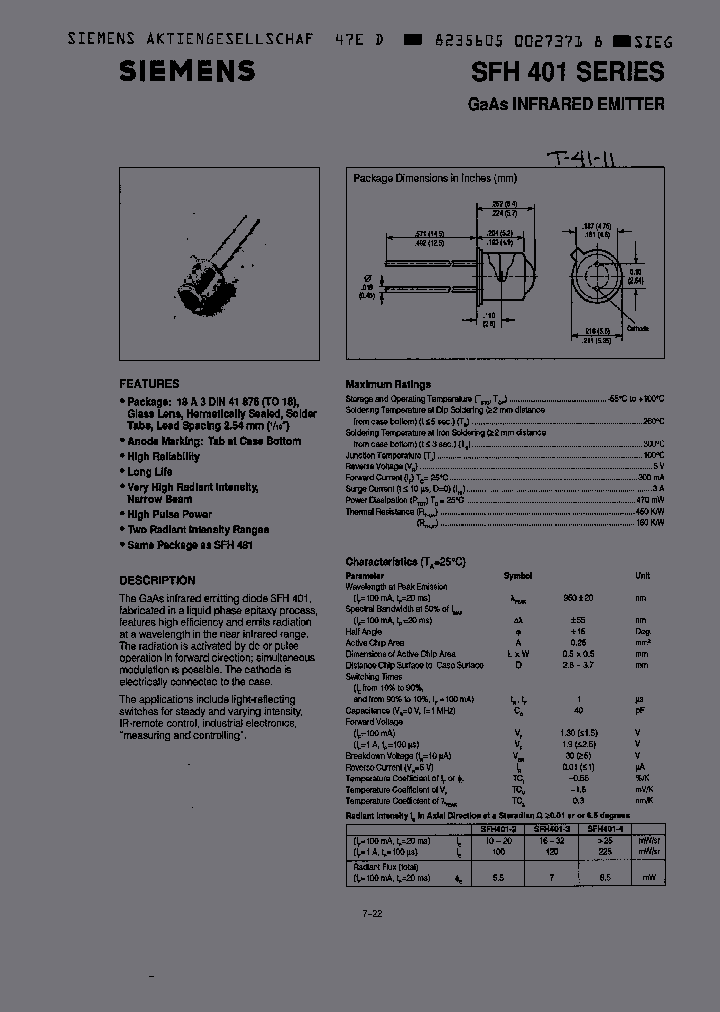 SFH401_1307595.PDF Datasheet
