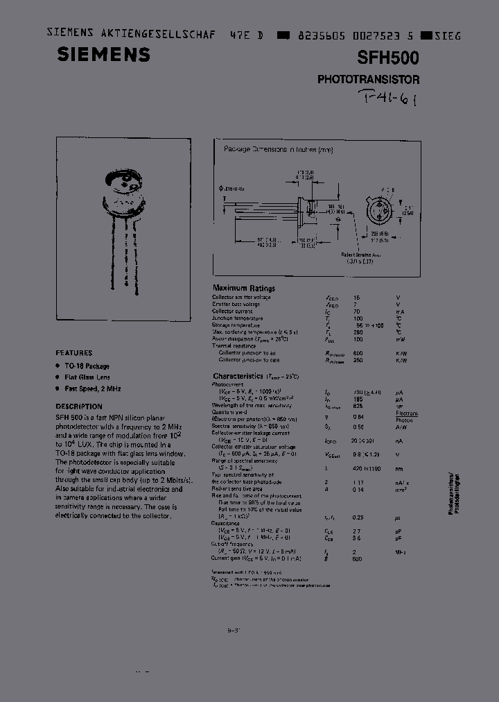 SFH500_1160369.PDF Datasheet
