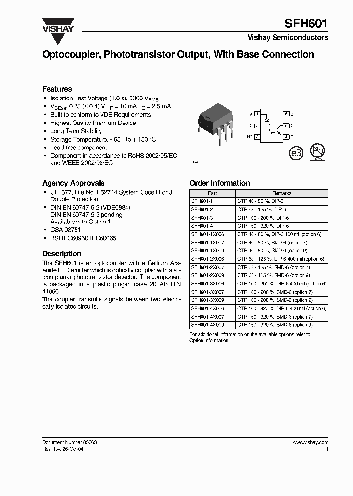 SFH601_1091836.PDF Datasheet