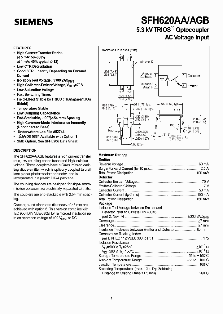SFH620AGB_1307668.PDF Datasheet