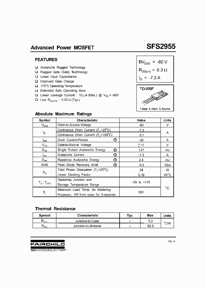 SFS2955_1307796.PDF Datasheet