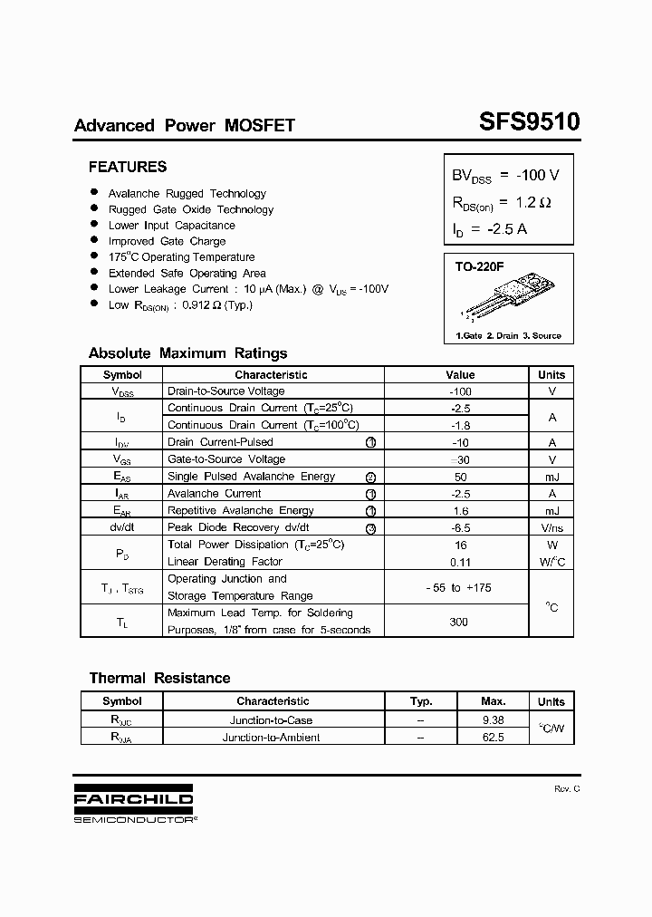 SFS9510_1307802.PDF Datasheet