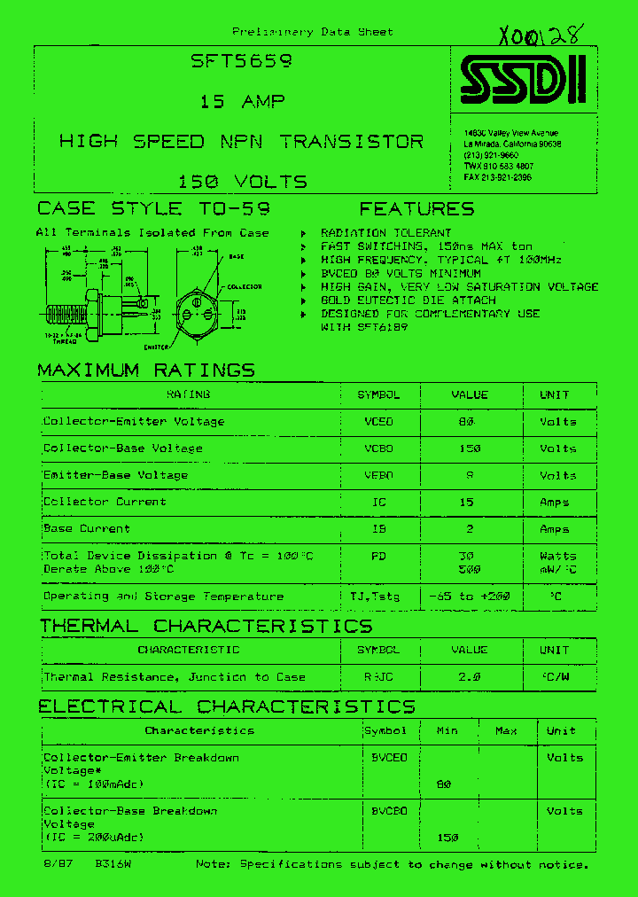 SFT5659_1307848.PDF Datasheet