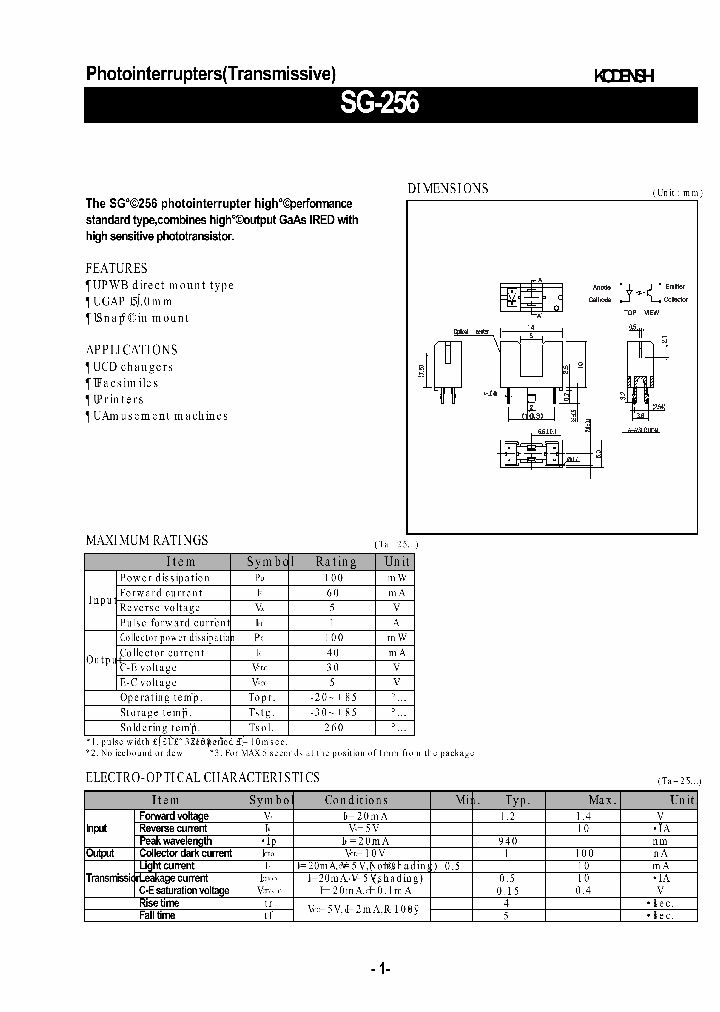 SG-256_1307963.PDF Datasheet