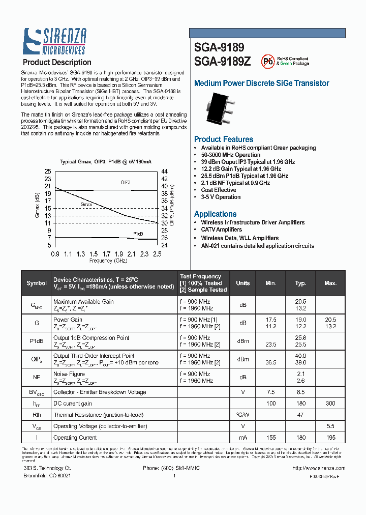 SGA-9189_1114527.PDF Datasheet