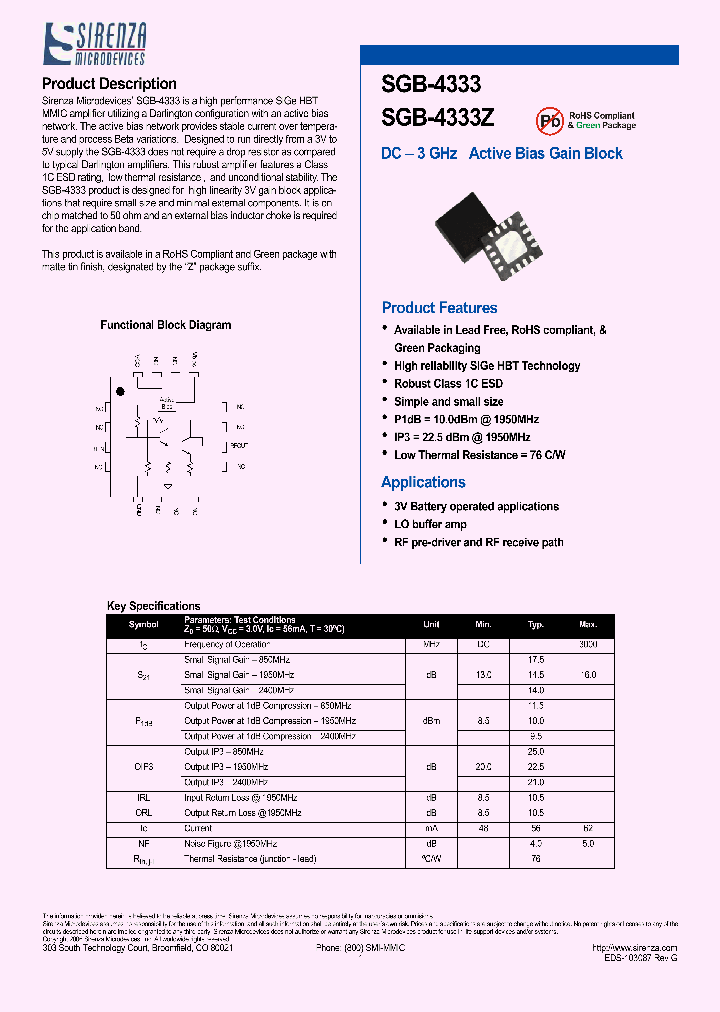 SGB-4333_1106093.PDF Datasheet
