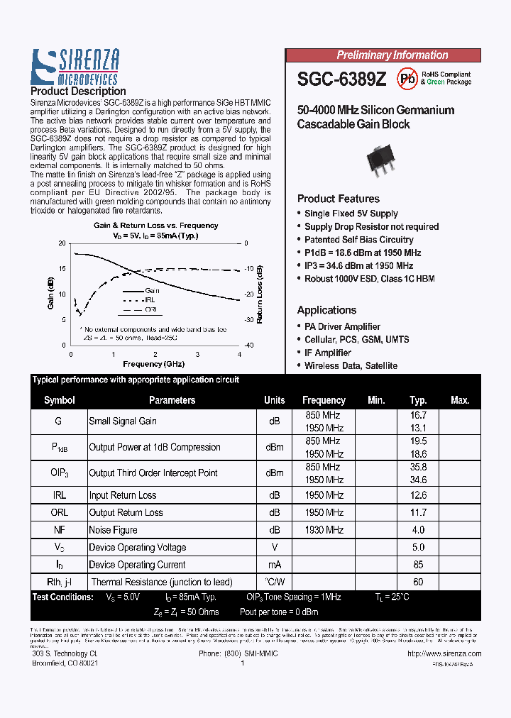 SGC-6389Z_1308144.PDF Datasheet