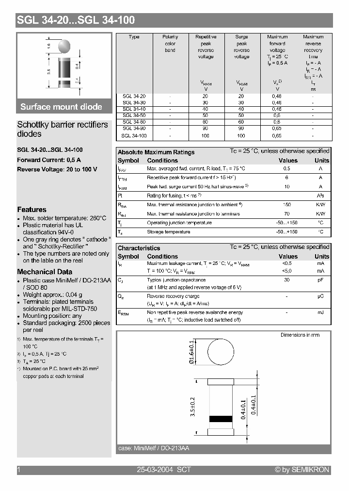SGL34-90_1308217.PDF Datasheet