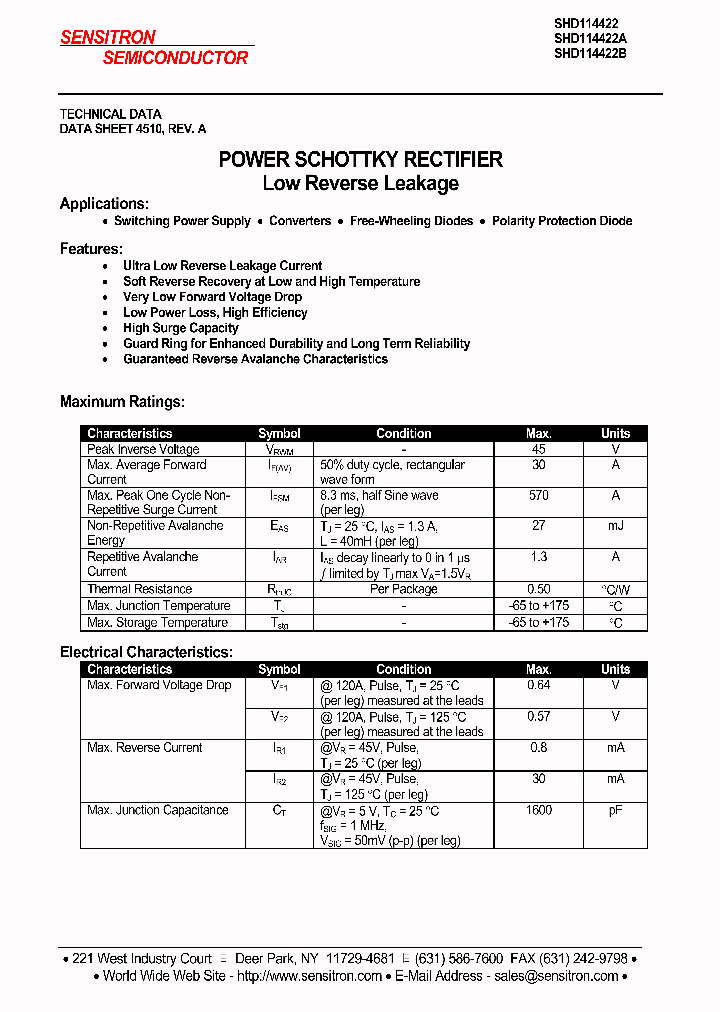 SHD114422_1164211.PDF Datasheet