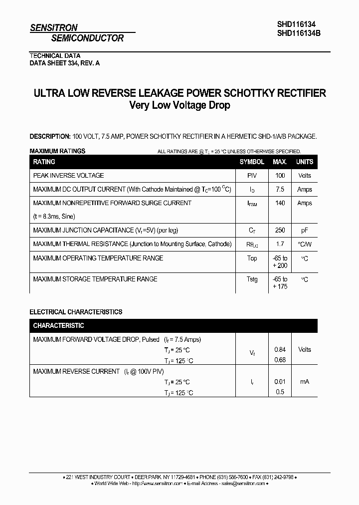 SHD116134_1165034.PDF Datasheet