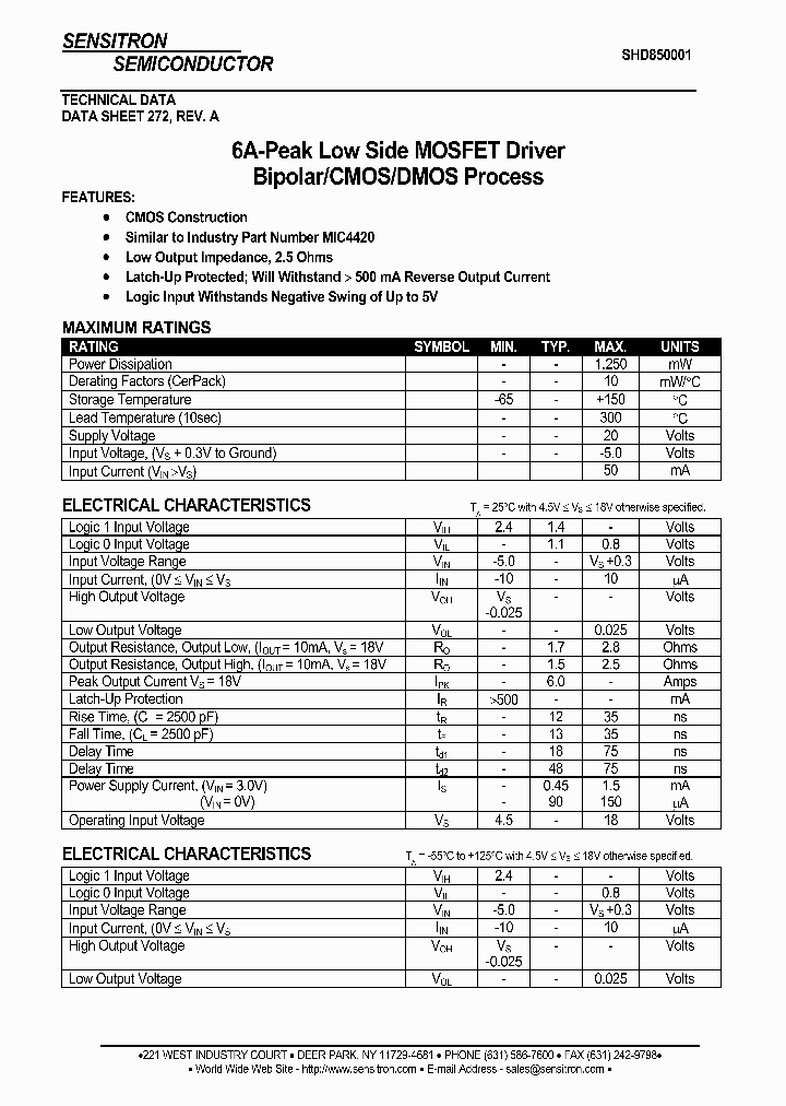 SHD850001_1169410.PDF Datasheet